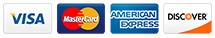 We accept Check, Cash and Debit or Credit Card Payments